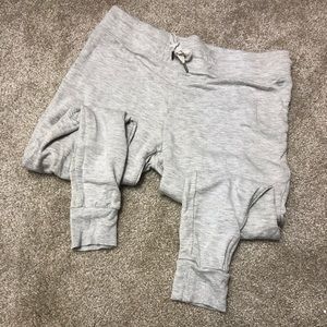 Gray lounge joggers